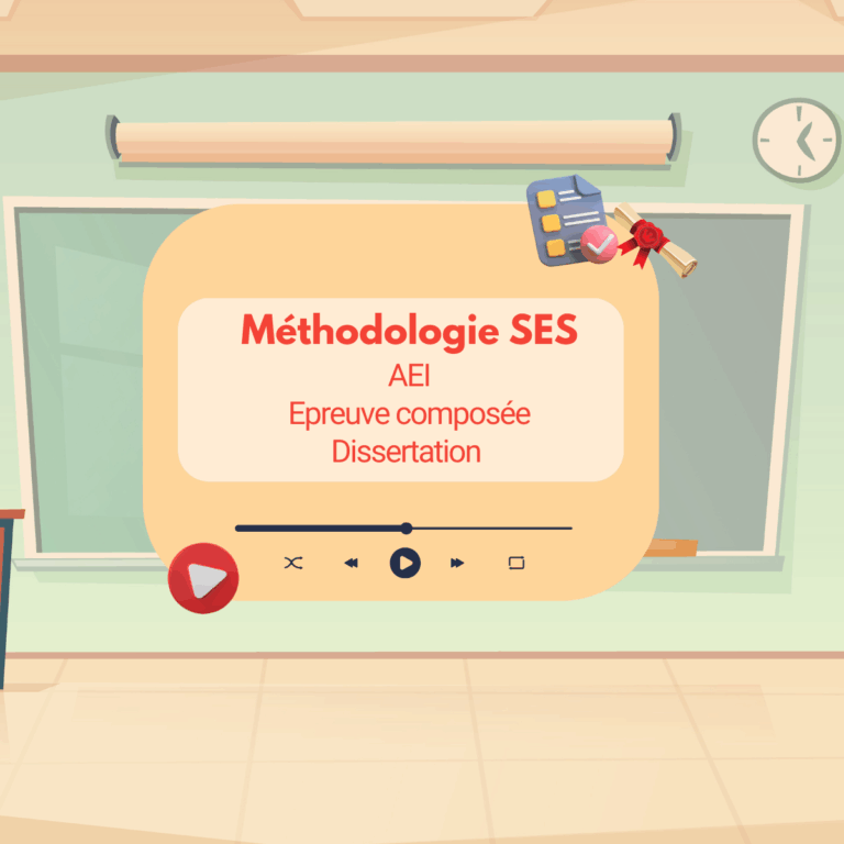 📚 Méthodologie SES : AEI, Epreuve Composée, Dissertation. Les bases à connaître pour réussir !